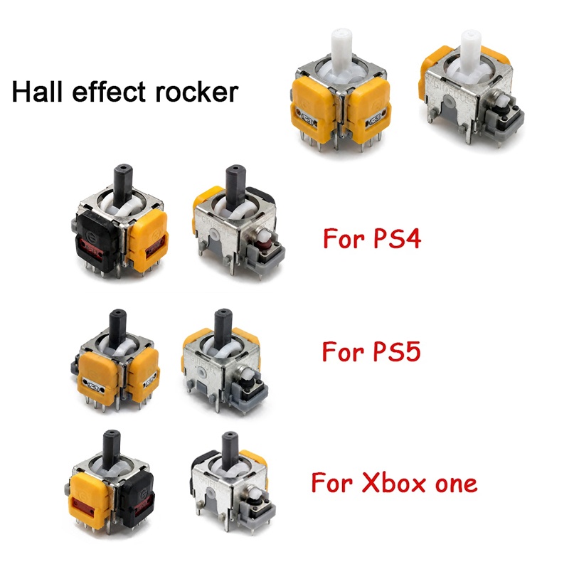 Gaming Keyboard Hall Effect - โมดูลจอยสติ๊กแบบ Hall Effect จำนวน 2-10 ชิ้น
