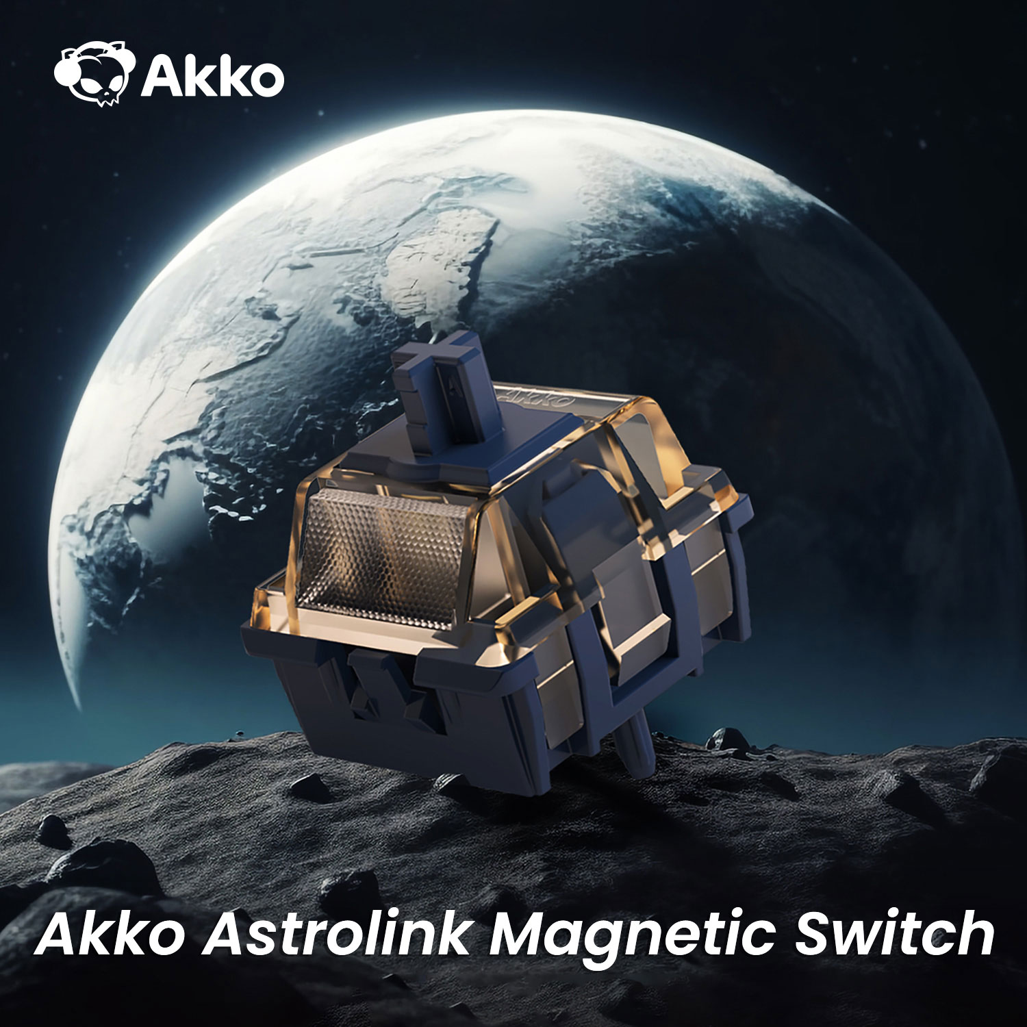 Gaming Keyboard Hall Effect - Akko Astrolink สวิทช์แม่เหล็กความแม่นยําสูง 36gf Linear Switch