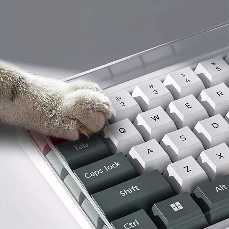 Gaming Keyboard Extension - ★ ▲ 78/108 คีย์อะคริลิคใสป้องกันฝุ่นเคสคีย์บอร์ดฝาครอบกันฝุ่นคีย์บอร์ดแบบกลไกสำหรับเกมเมอร์คอมพิวเตอร์อีสปอร์ต