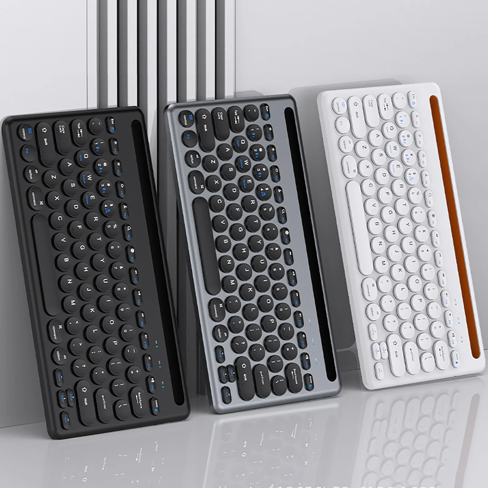 Gaming Keyboard And Mouse Combo Wireless - คีย์บอร์ดไร้สายเมาส์ Combo แบบพกพา Mini Ergonomic Slient