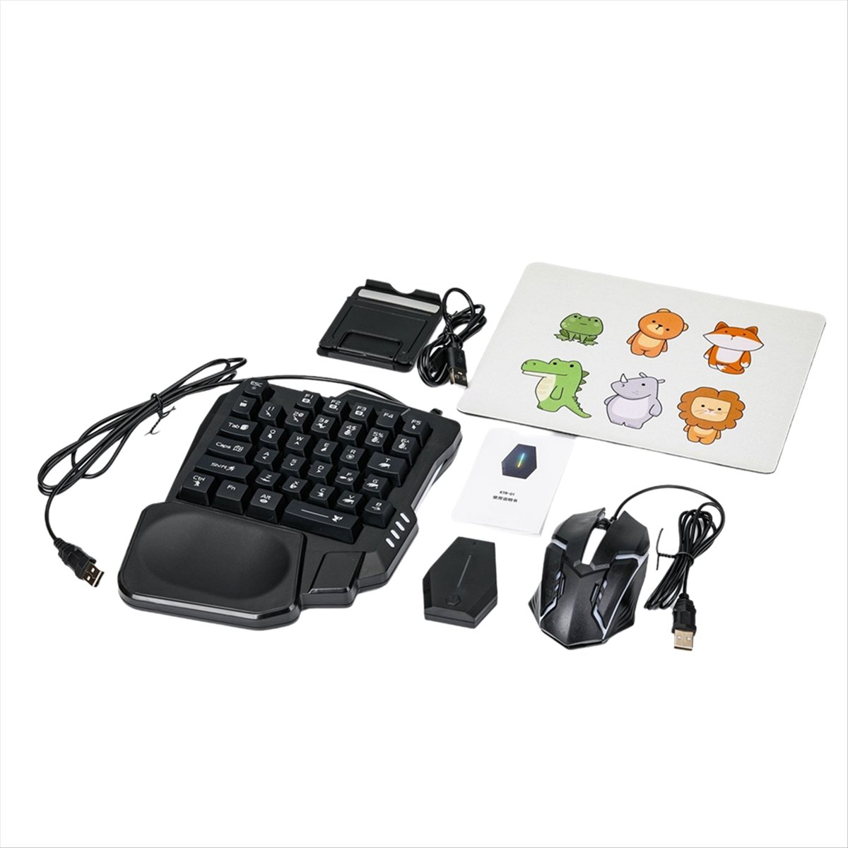 Gaming Keyboard And Mouse Converter For Mobile - ★ ▲ คีย์บอร์ดเกมมิ่ง RGB 35 คีย์