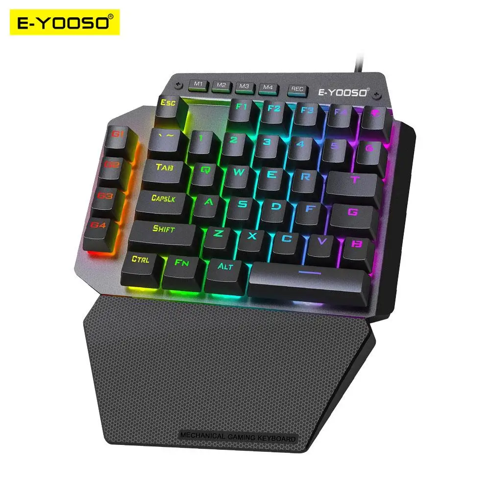 Gaming Keyboard 1 Hand - E-YOOSO K700 RGB One-handed Mechanical Gaming