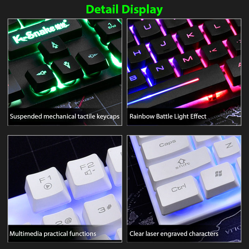 KM320 ชุดคีย์บอร์ดและเมาส์กันน - Gaming Keyboard And Mouse Combo Wireless บทวิจารณ์และราคา