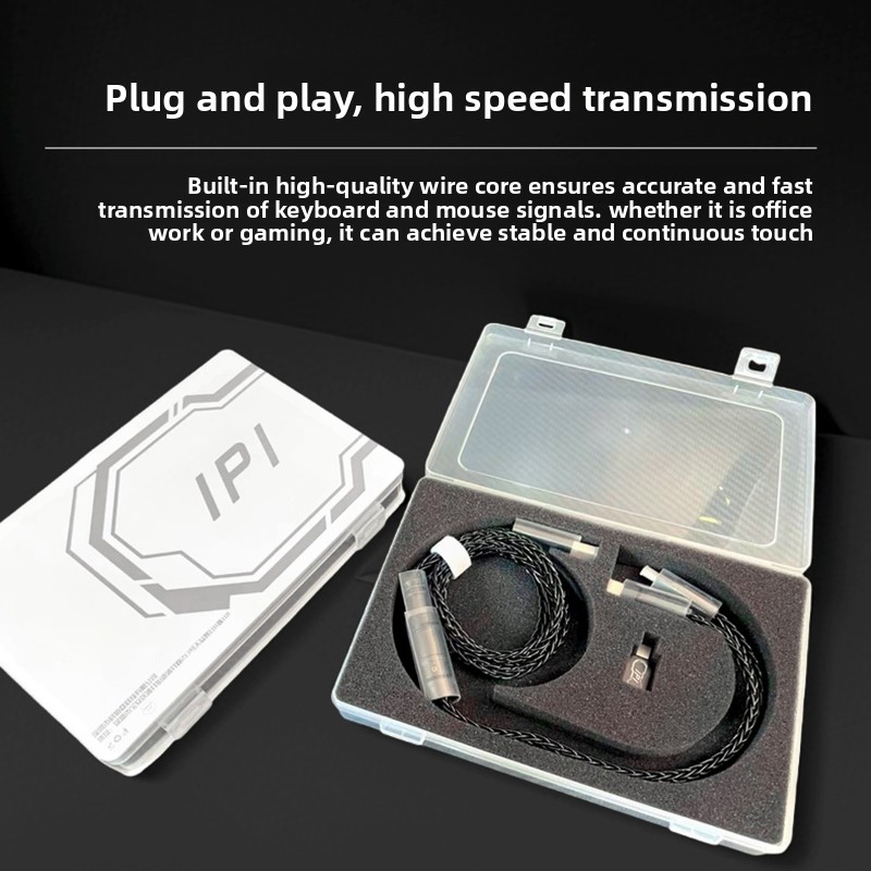 สายเคเบิล IPI Aviator แบบแยก 1 - Gaming Keyboard Splitter บทวิจารณ์และราคา