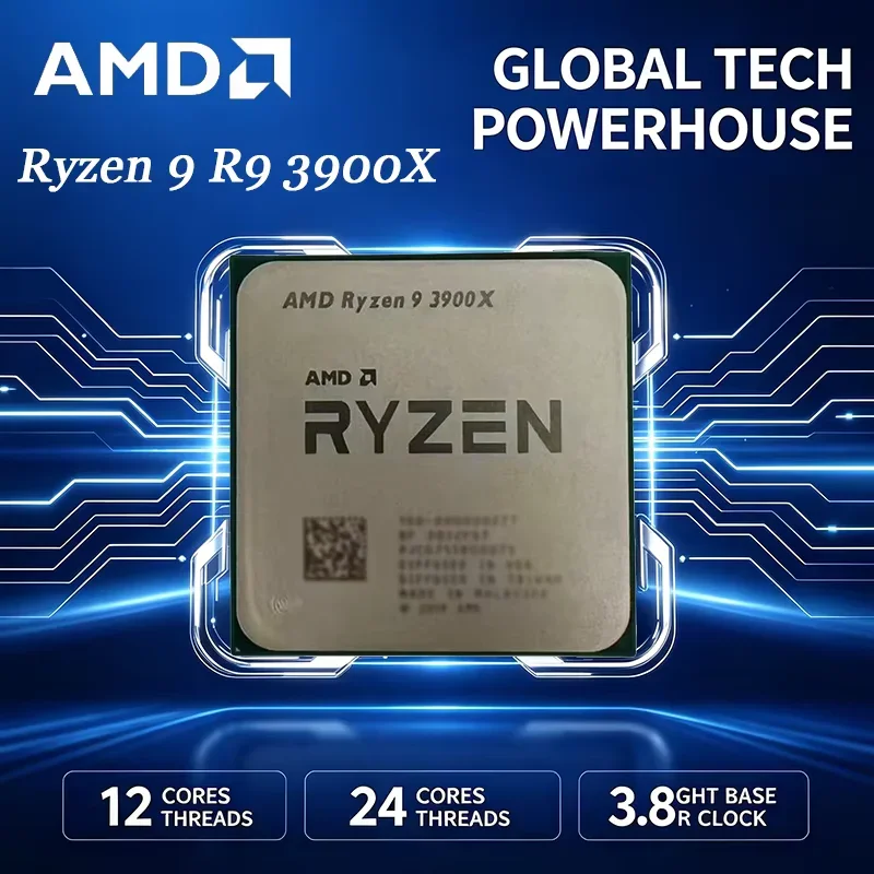AMD R9 3900X Ryzen 9 3900X ซีพ - Amd Cpu Ryzen 9 บทวิจารณ์และราคา