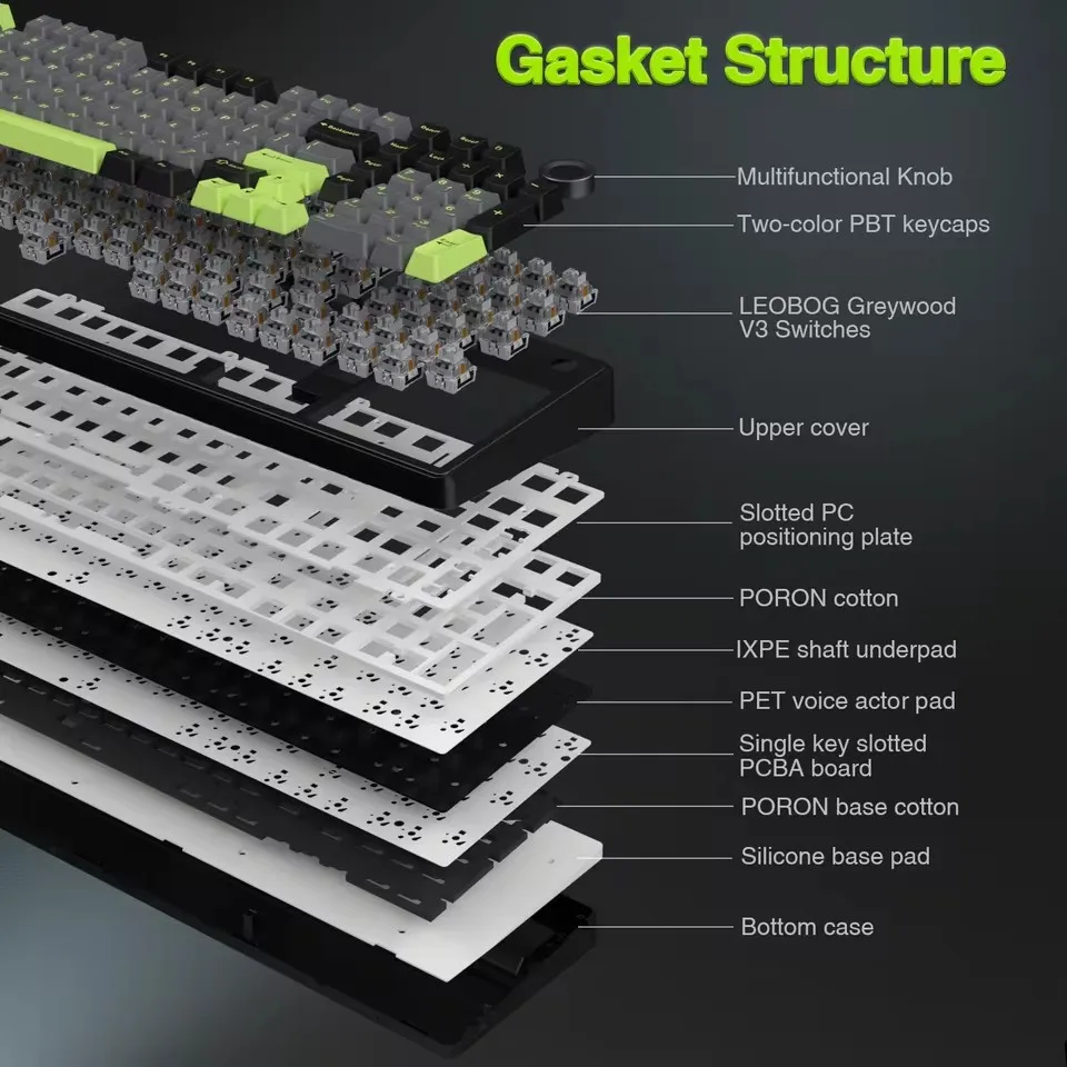 AULA F99PRO คีย์บอร์ดสําหรับเล - Gaming Keyboard Hot Swappable บทวิจารณ์และราคา