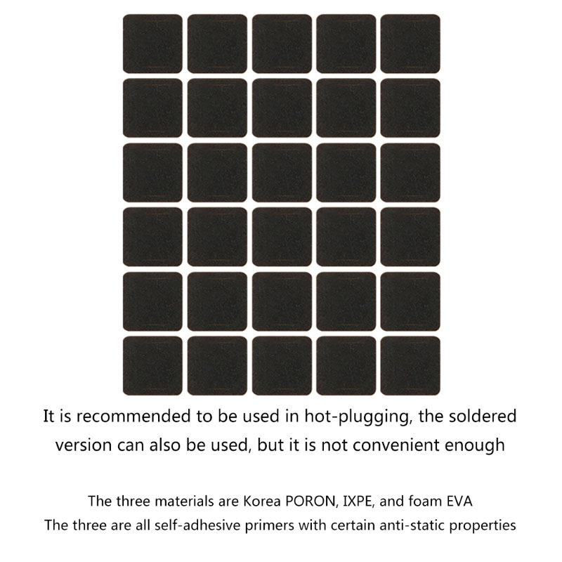 แผ่นโฟมลดเสียงคีย์บอร์ดแบบ DIY - Foam Dampener Sheet บทวิจารณ์และราคา