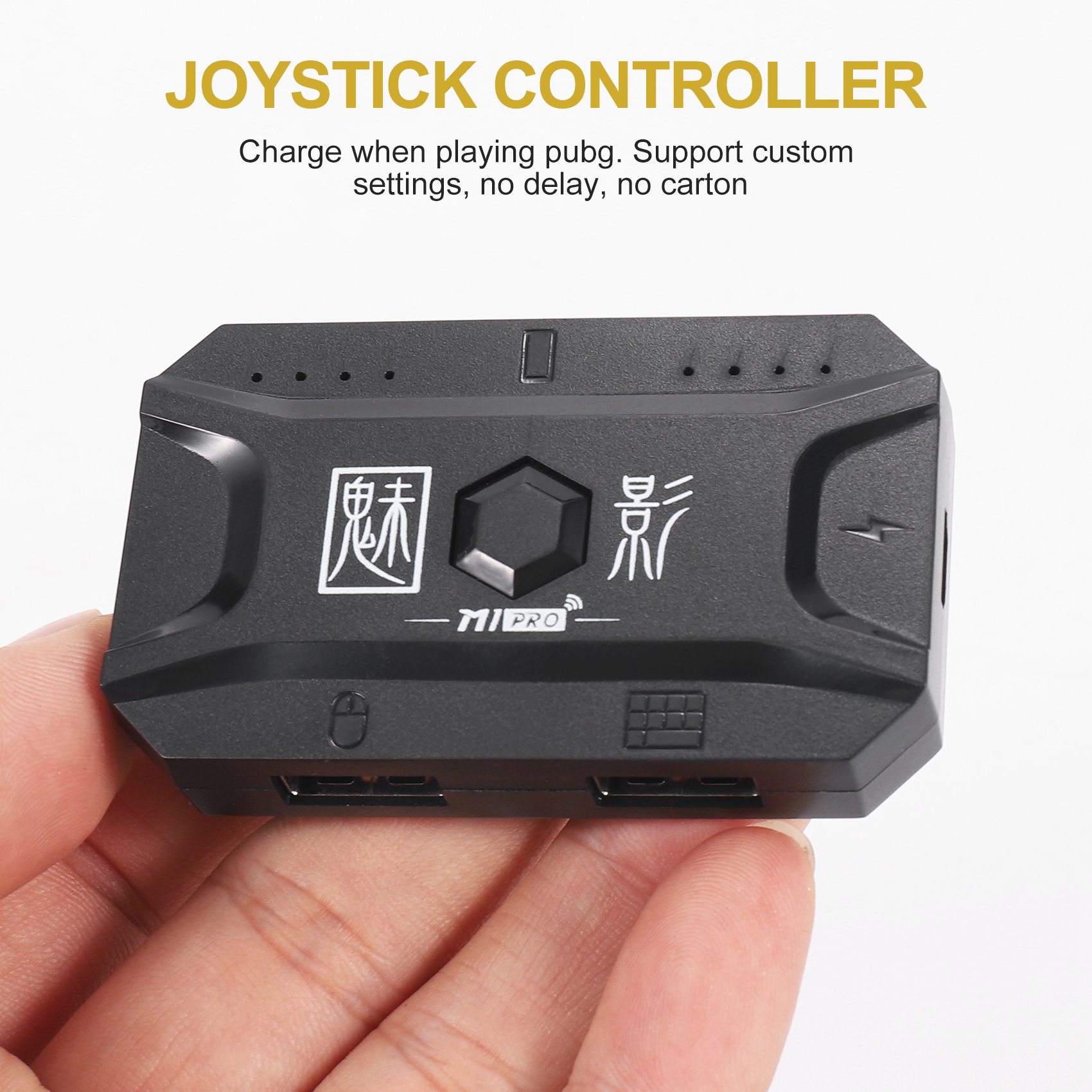 คอนโทรลเลอร์เกม PUBG Mobile แบ - Gaming Keyboard And Mouse Converter For Mobile บทวิจารณ์และราคา
