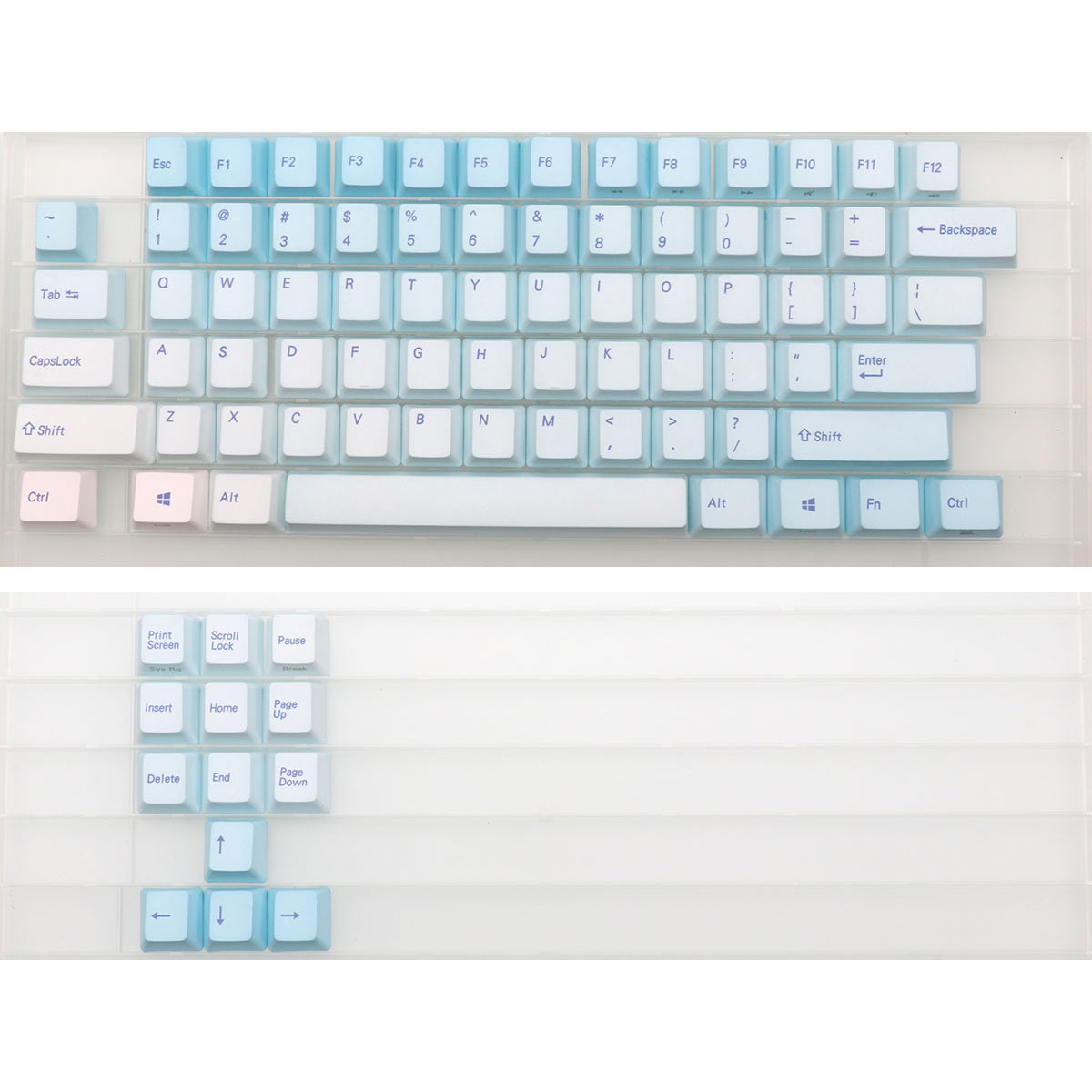 คีย์แคปสีฟรอสต์บลู 87 คีย์ โปร - Gaming Keyboard Blue บทวิจารณ์และราคา