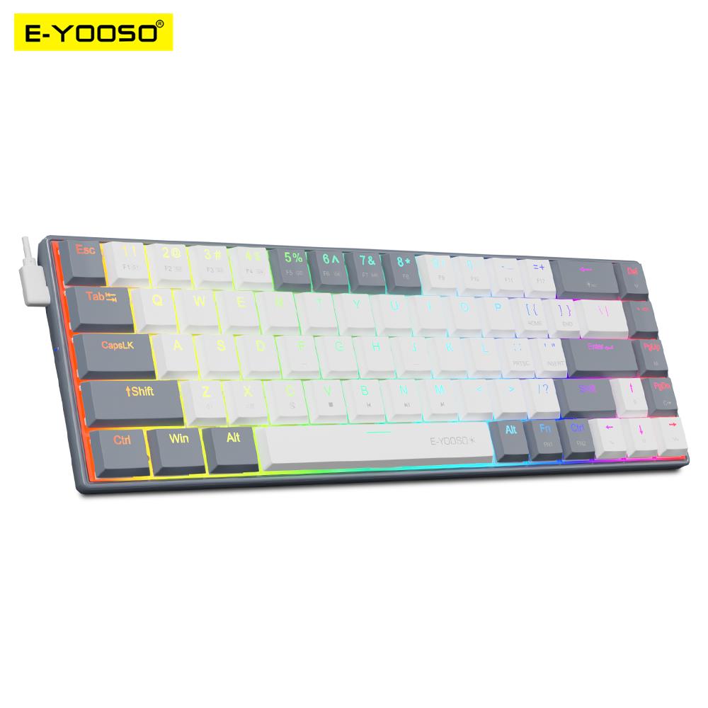 A68 RGB Mini Slim USB Wired Me - Gaming Keyboard Budget บทวิจารณ์และราคา