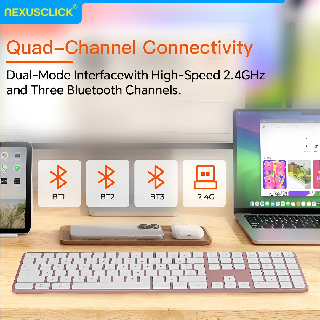 คีย์บอร์ดและเมาส์ไร้สายแบบชาร์ - Gaming Keyboard And Mouse Combo Wireless บทวิจารณ์และราคา