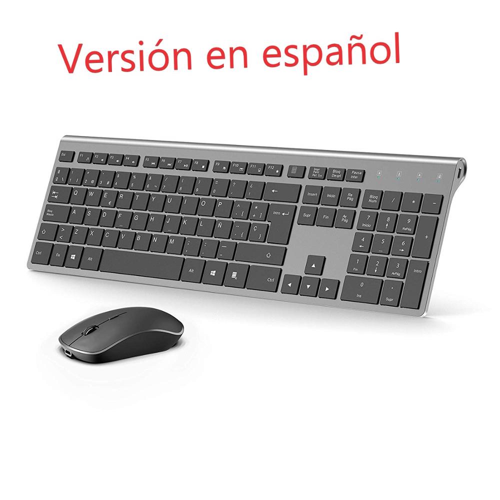 ชุดแป้นพิมพ์และเมาส์ไร้สายแบบเ - Gaming Keyboard And Mouse Combo Wireless บทวิจารณ์และราคา