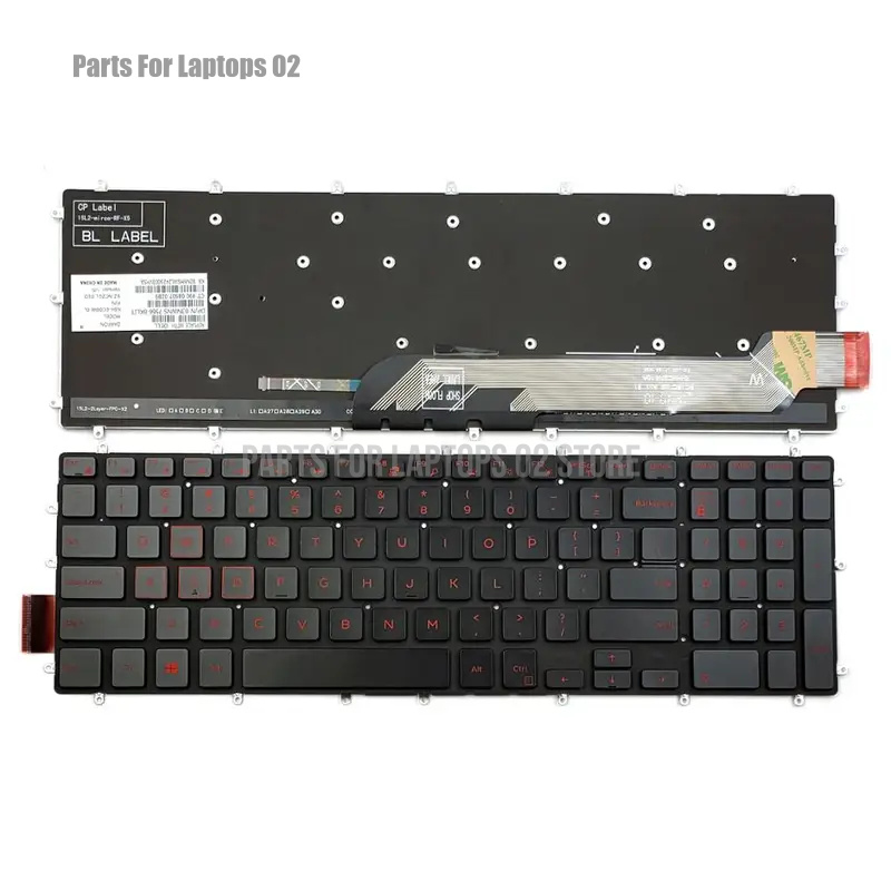 D ใหม่สำหรับเดลล์ G3-3579 G3-3 - Gaming Keyboard Blue บทวิจารณ์และราคา