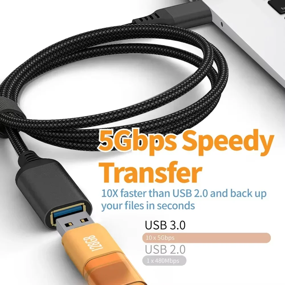 สายเคเบิลถ่ายโอนข้อมูลความเร็ว - Coiled Usb Cable บทวิจารณ์และราคา