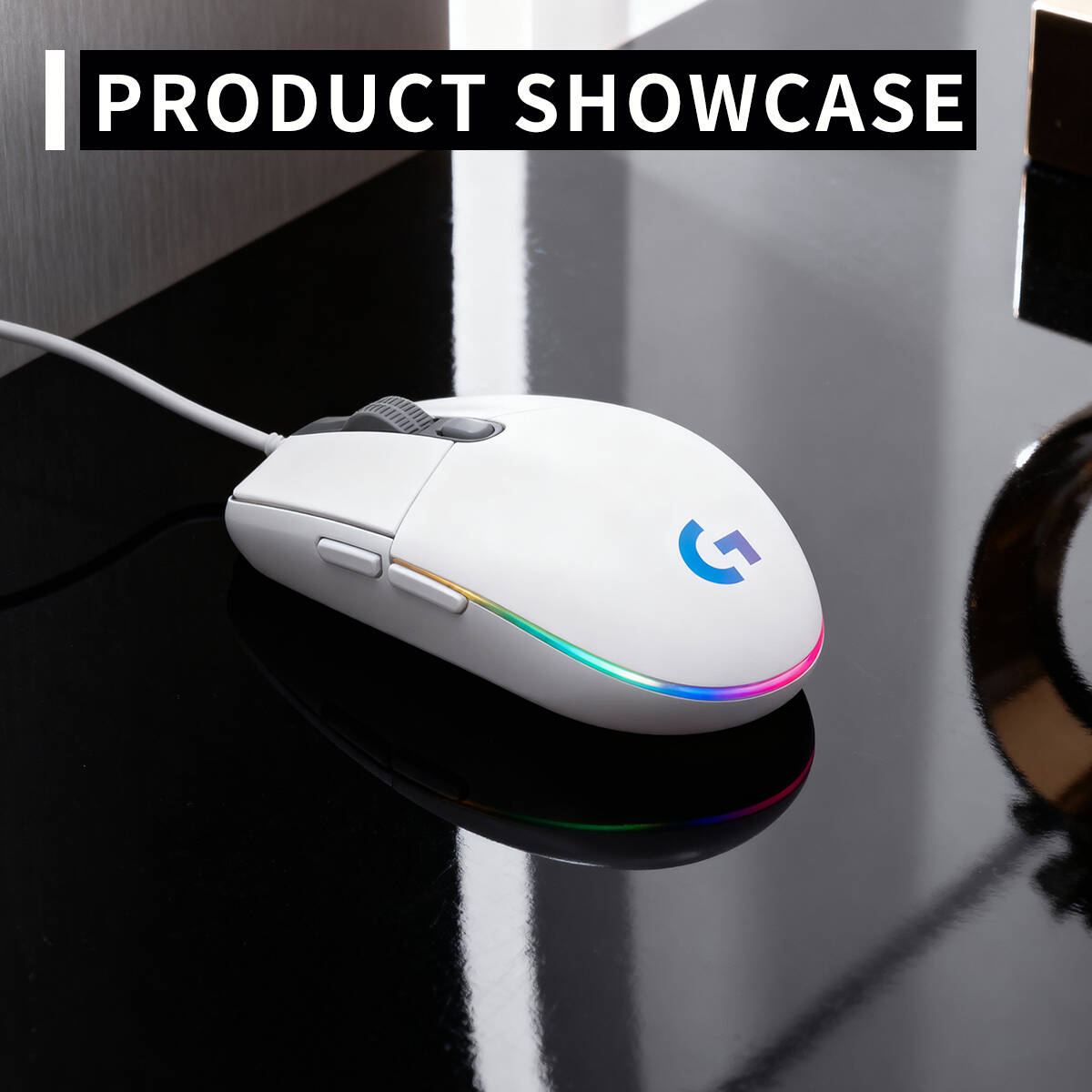G102 Logitech G203 RGB เกมมิ่ง - Logitech Mouse G203 บทวิจารณ์และราคา