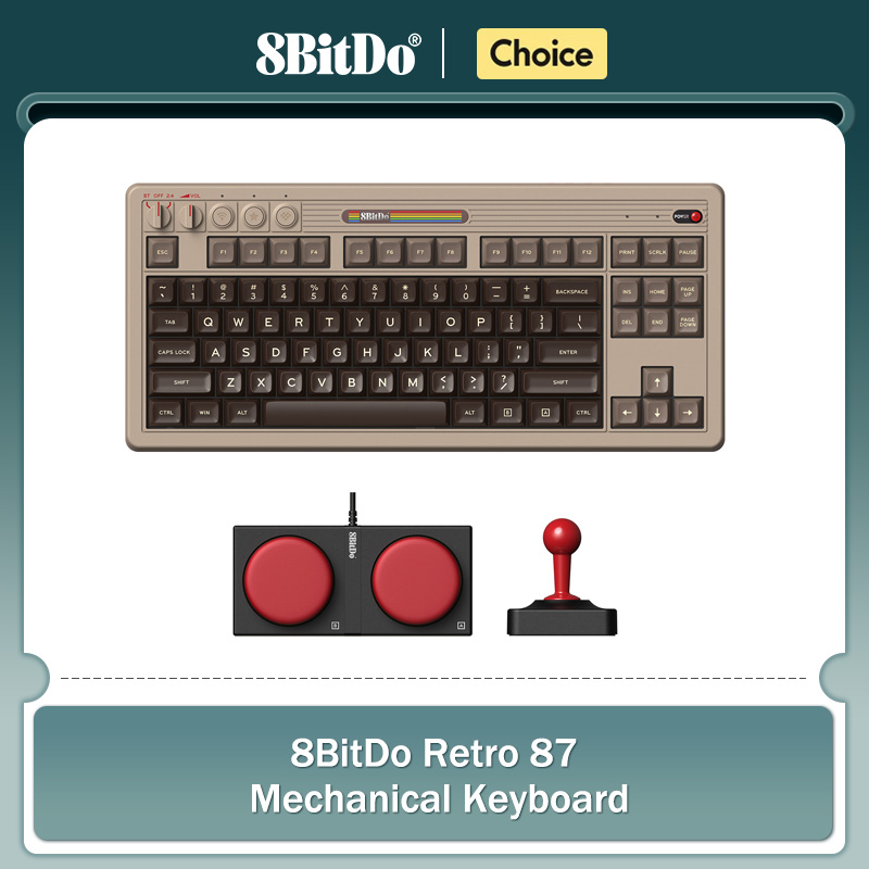 8BitDo Retro Mechanical Keyboa - Gaming Keyboard Hot Swappable บทวิจารณ์และราคา