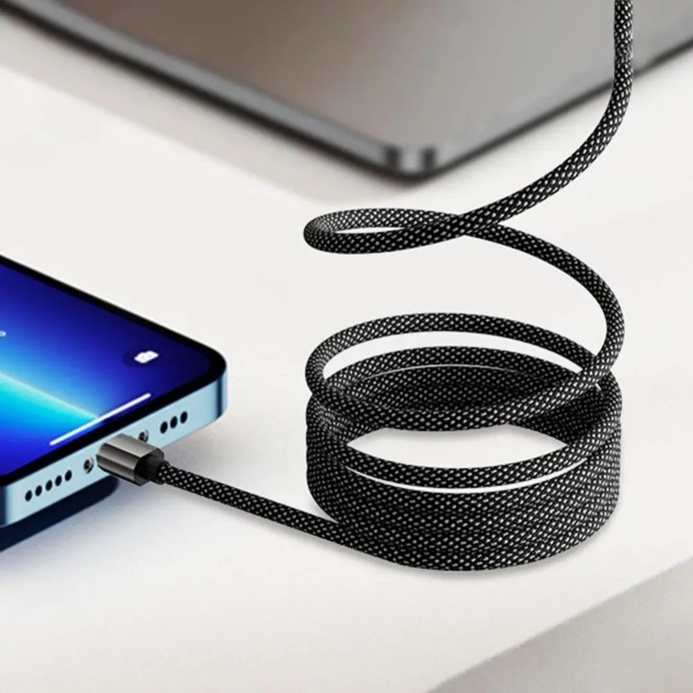 สายชาร์จเร็วแบบแม่เหล็ก 65W พร - Coiled Usb Cable บทวิจารณ์และราคา