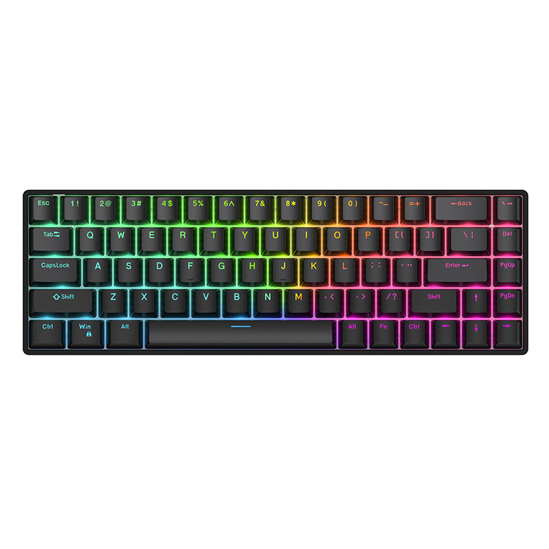 Raven68 คีย์บอร์ดแบบมีสายพร้อม - Gaming Keyboard Half บทวิจารณ์และราคา