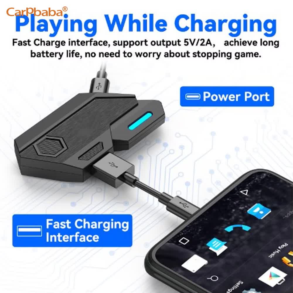 จอยเกมมือถือ PUBG คอนโทรลเลอร์ - Gaming Keyboard And Mouse Converter For Mobile บทวิจารณ์และราคา