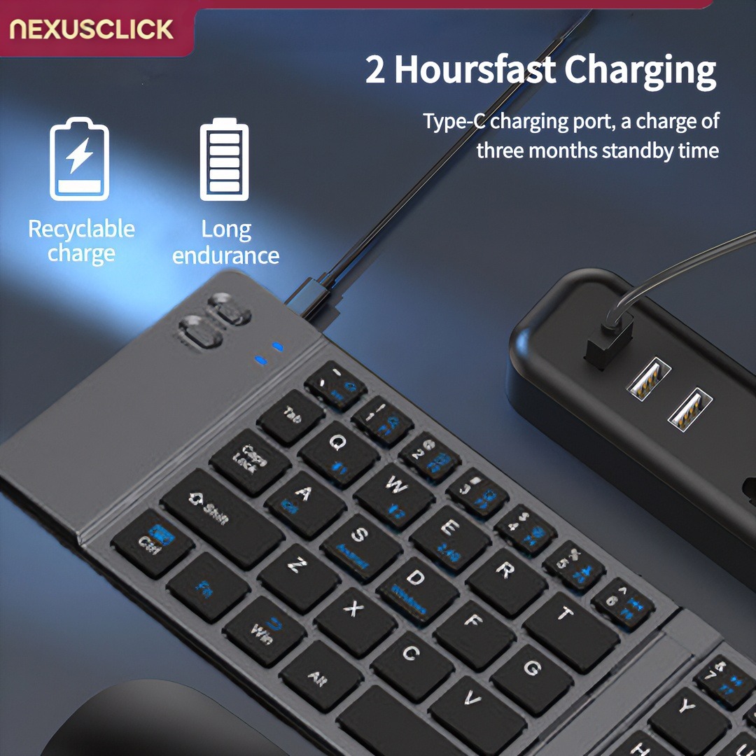 NexusClick ชุดคีย์บอร์ดและเมาส - Gaming Keyboard And Mouse Combo Wireless บทวิจารณ์และราคา