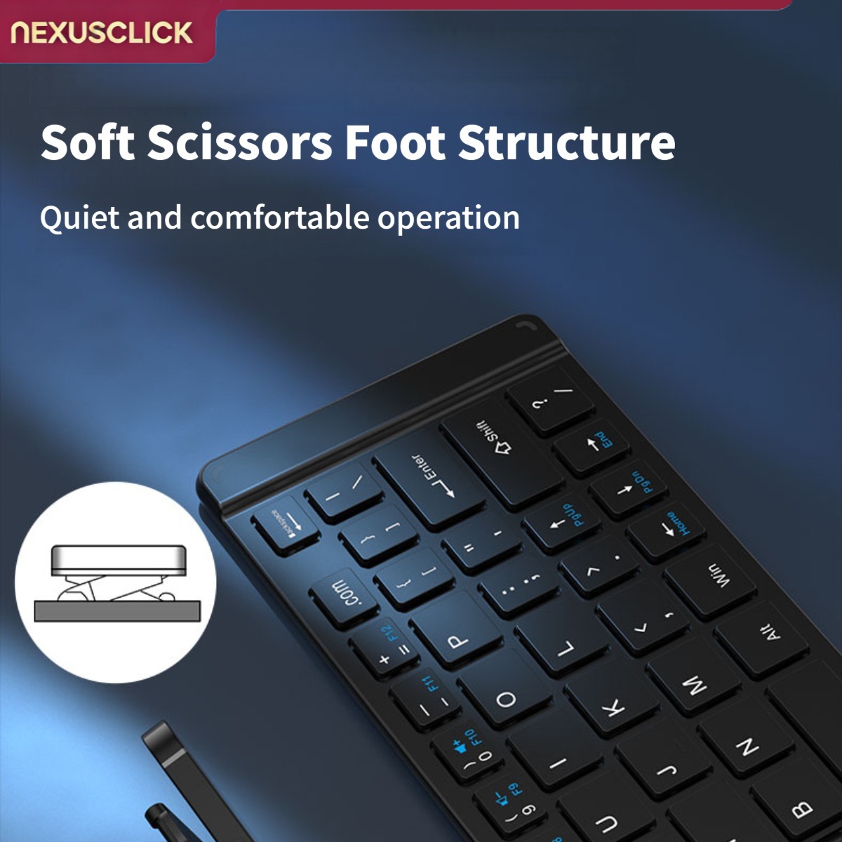 NexusClick ชุดคีย์บอร์ดและเมาส - Gaming Keyboard And Mouse Combo Wireless บทวิจารณ์และราคา