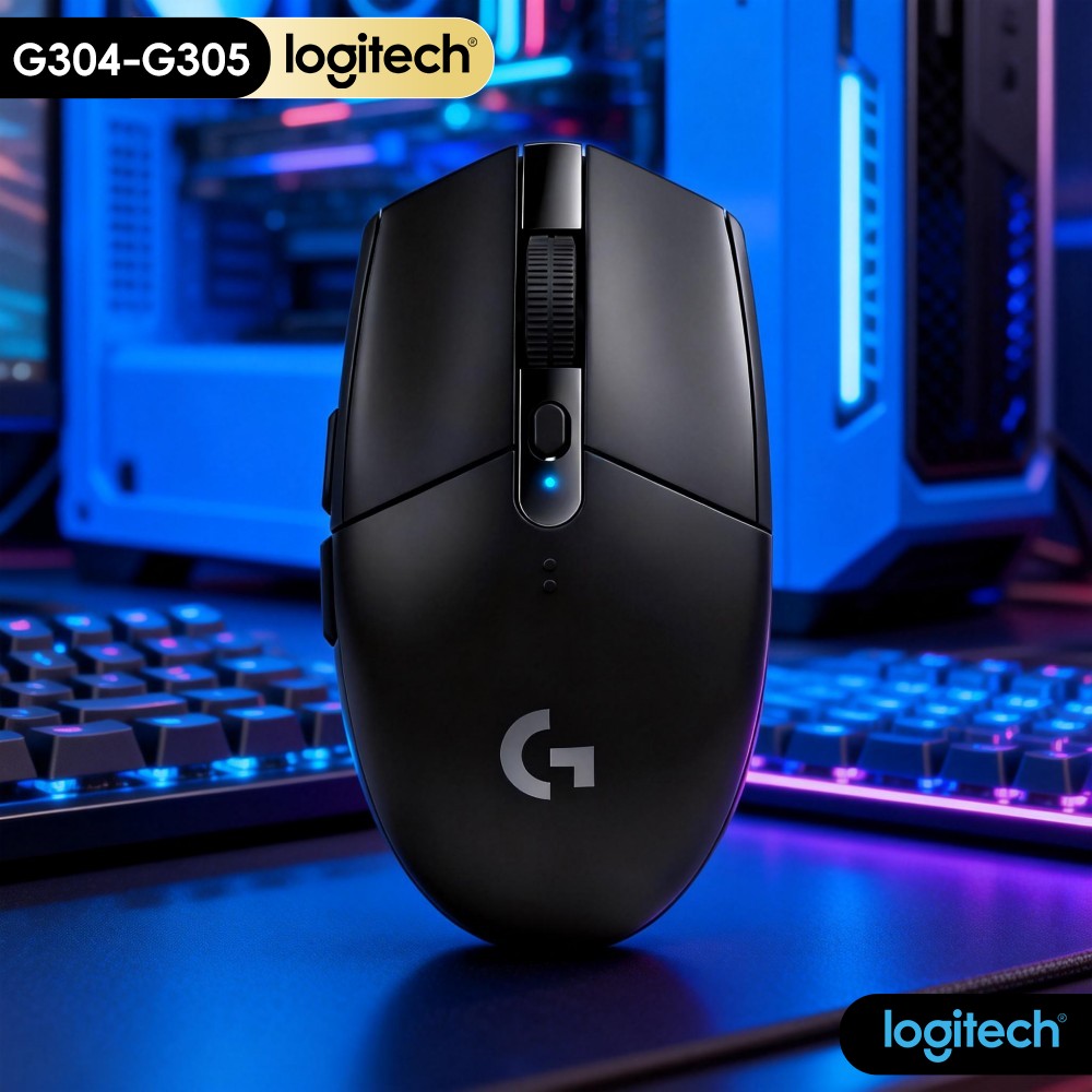 เมาส์ไร้สาย Logitech G304 เทคโ - Logitech Mouse G203 บทวิจารณ์และราคา