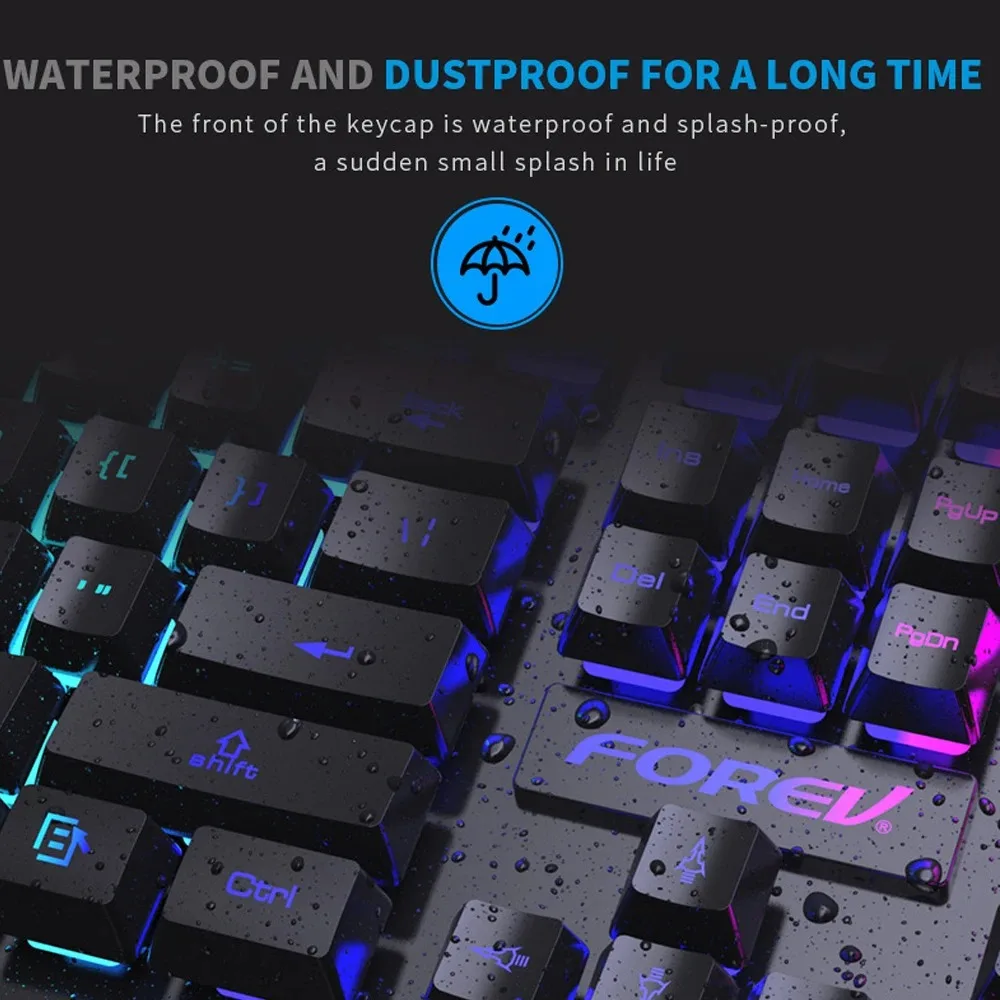 104 คีย์แบ็คไลท์คีย์บอร์ดแบบมี - Gaming Keyboard Half บทวิจารณ์และราคา