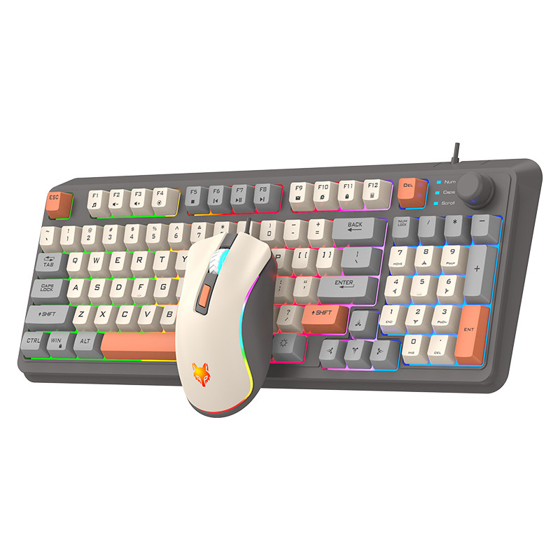 K820 USB เกมคีย์บอร์ดเมาส์ชุด  - Gaming Keyboard And Mouse Combo Wireless บทวิจารณ์และราคา