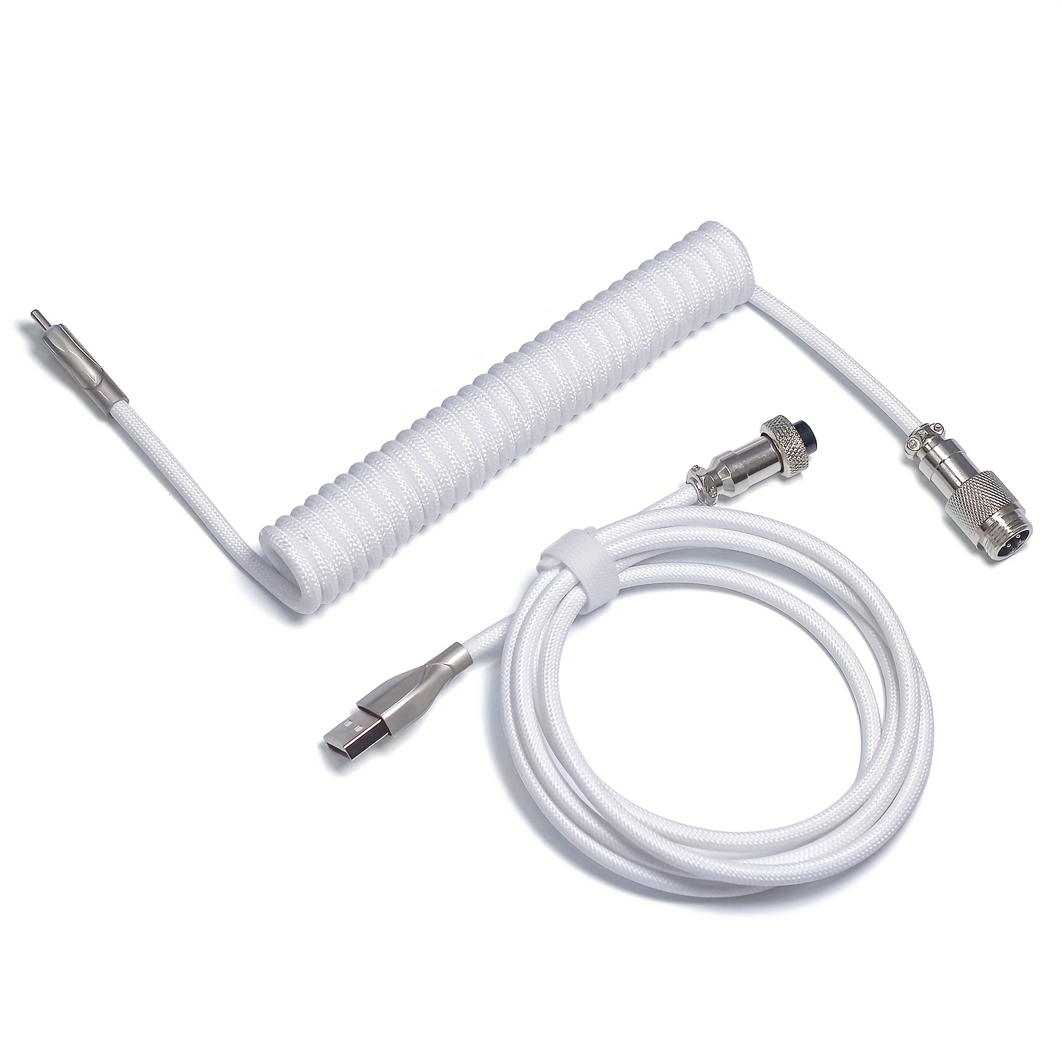 คีย์บอร์ดแบบกลไก สายเคเบิลแบบข - Coiled Usb Cable บทวิจารณ์และราคา