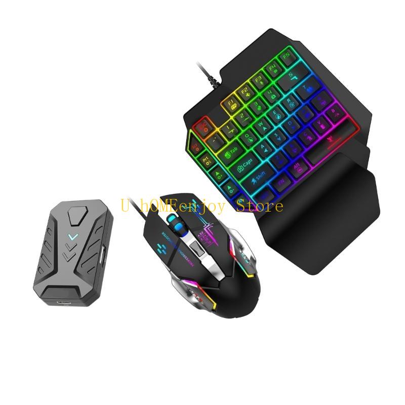ตัวแปลงคีย์บอร์ดและเมาส์สำหรับ - Gaming Keyboard And Mouse Converter For Mobile บทวิจารณ์และราคา