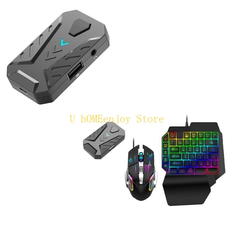 ตัวแปลงคีย์บอร์ดและเมาส์สำหรับ - Gaming Keyboard And Mouse Converter For Mobile บทวิจารณ์และราคา