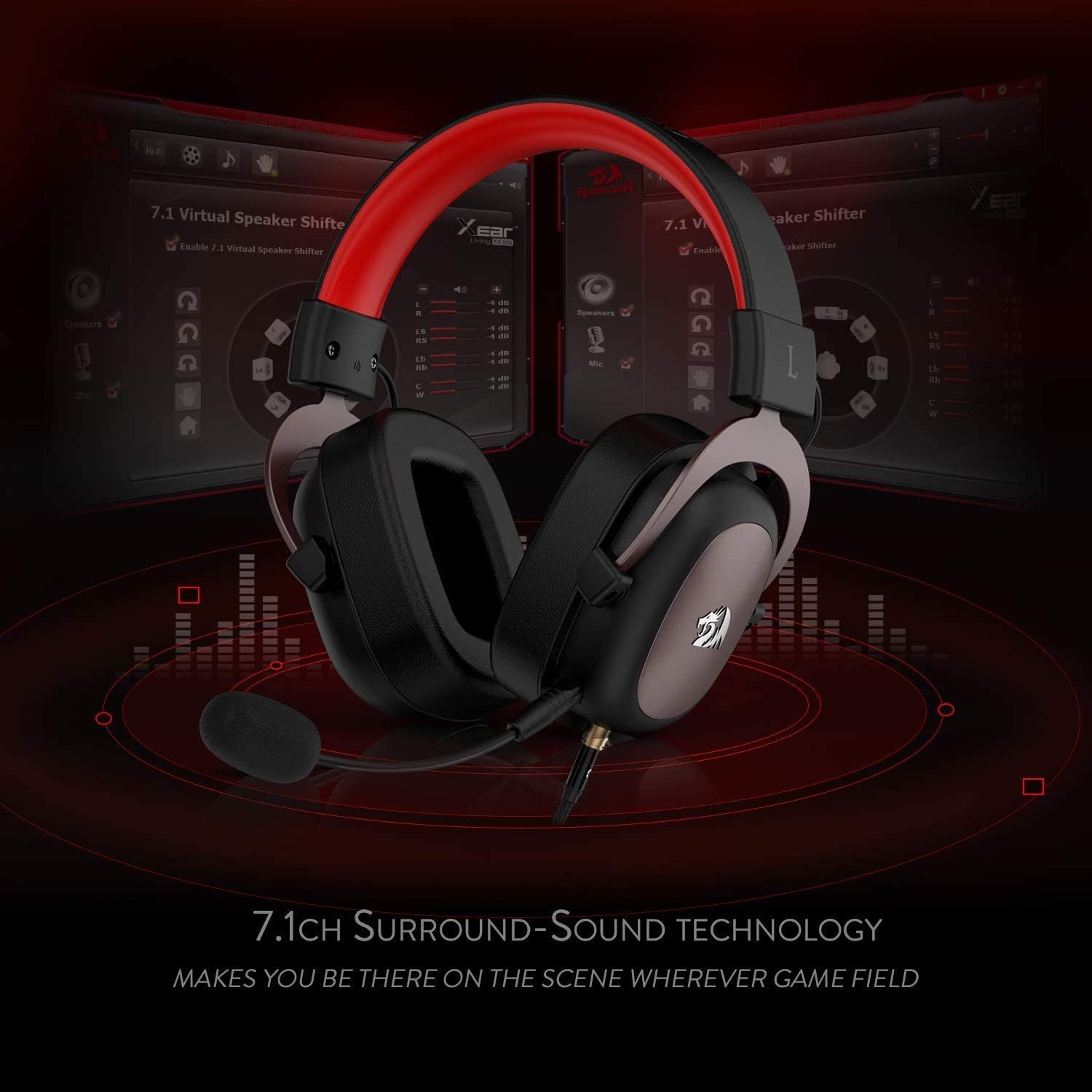 Redragon H510 Zeus ชุดหูฟังสํา - Gaming Keyboard Half บทวิจารณ์และราคา